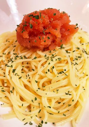 明太子のパスタ-レシピのメイン写真
