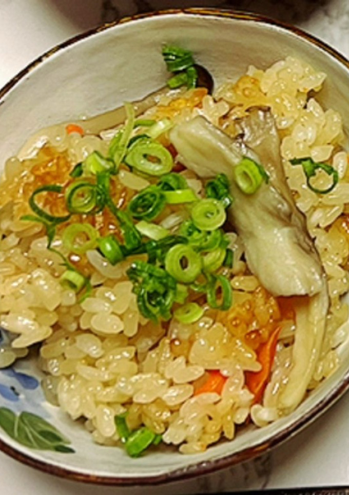 麺つゆで簡単！炊飯器できのこのおこわ-レシピのメイン写真