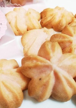 さくら♡絞り出しクッキー-レシピのメイン写真