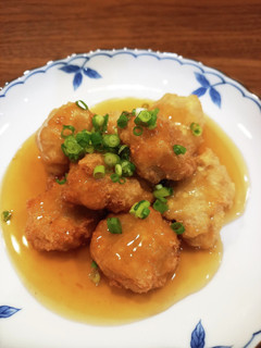 節約!肉なし!豆腐と蓮根の飛竜頭あんかけ-レシピのメイン写真