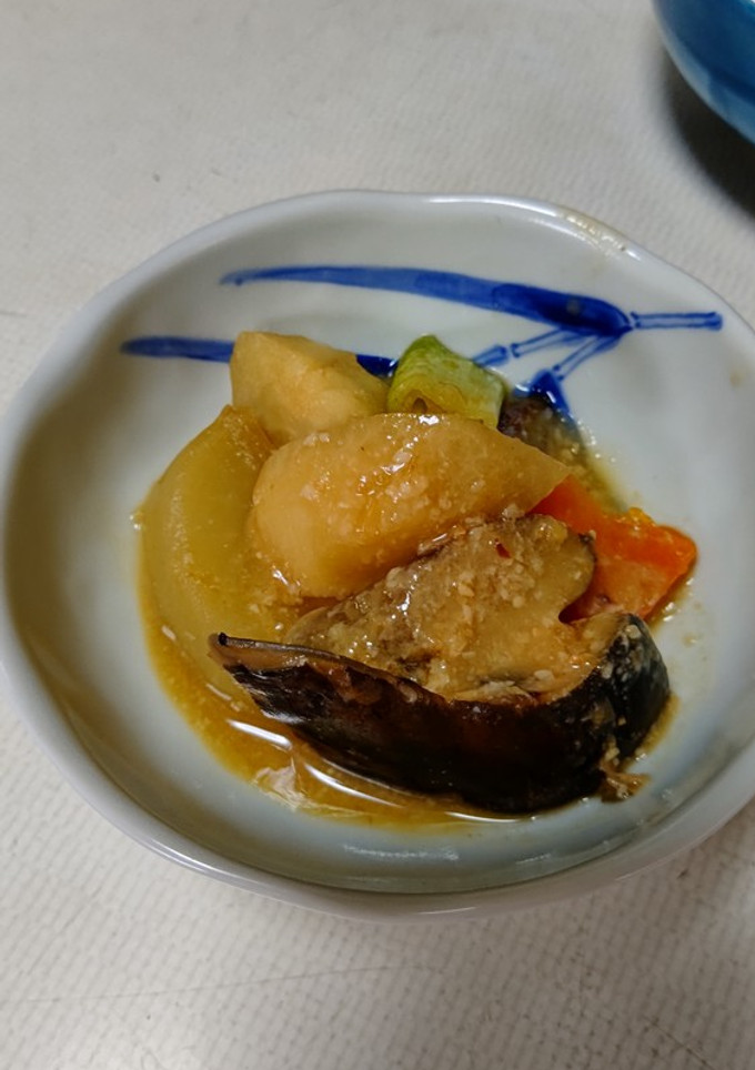 べた煮（新巻鮭と野菜の粕煮）-レシピのメイン写真