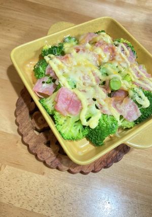 茹ですぎたブロッコリーのチーズ焼き-レシピのメイン写真