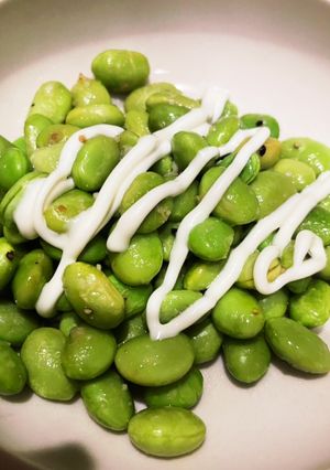 ビール　おつまみ★枝豆ガーリックマヨ-レシピのメイン写真