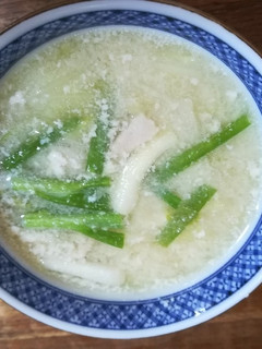キャベツと豚バラねぎの味噌汁!-レシピのメイン写真