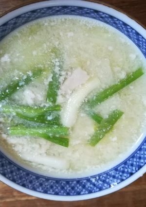 キャベツと豚バラねぎの味噌汁！-レシピのメイン写真