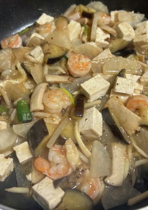 中華風残り物であんかけ炒め-レシピのメイン写真