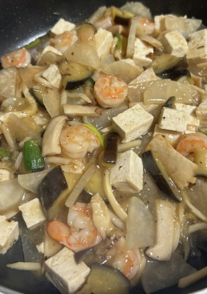 中華風残り物であんかけ炒め-レシピのメイン写真