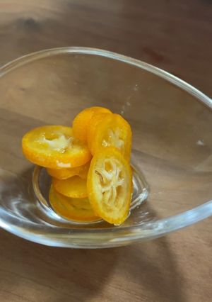 金柑のサラダ♪ちょっとした箸休めに-レシピのメイン写真