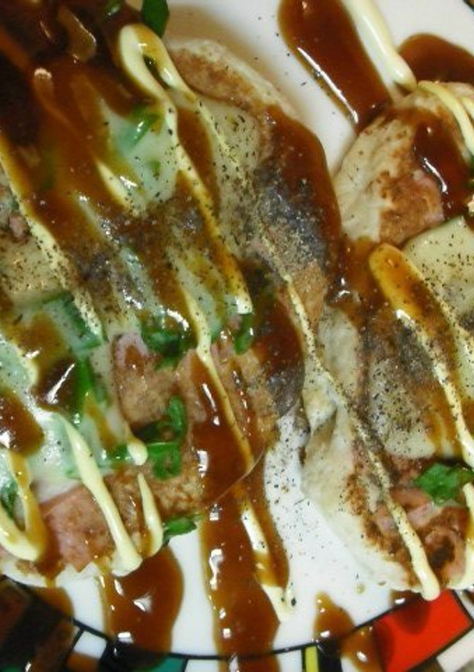 おさかなソーセージでフワとろ焼き-レシピのメイン写真
