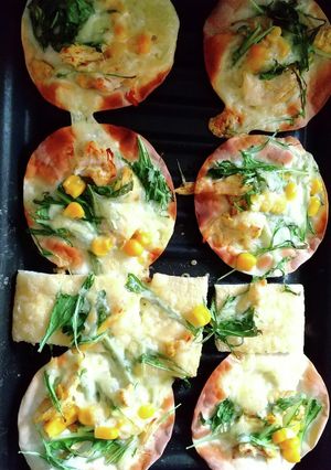 あげと餃子のプチピザ-レシピのメイン写真