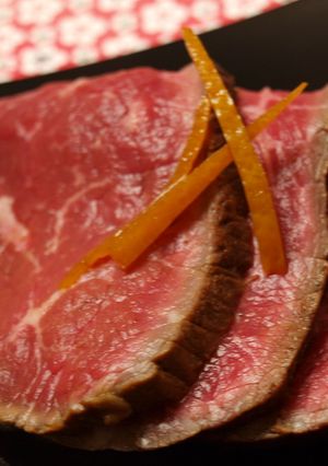 おせちに✻牛肉のたたき漬け✻ゆず風味-レシピのメイン写真