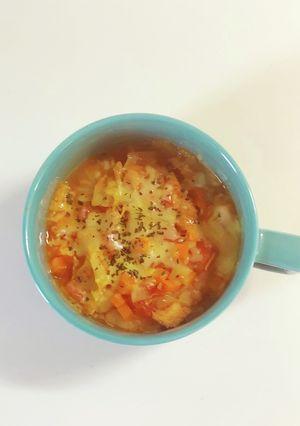 大根と白菜◎野菜たっぷりミネストローネ-レシピのメイン写真