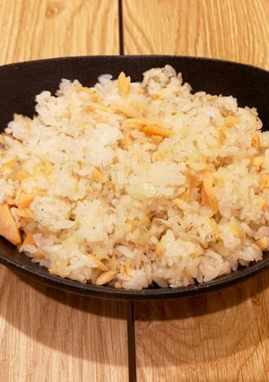 パパッと子供飯　鮭としらすのチャーハン-レシピのメイン写真