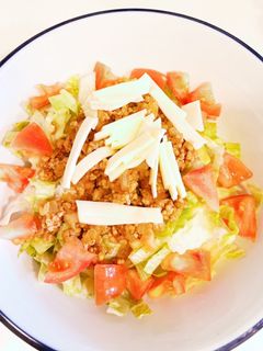 簡単♡シンプル調味料で美味しいタコライス-レシピのメイン写真