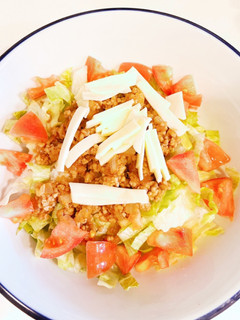 簡単♡シンプル調味料で美味しいタコライス-レシピのメイン写真