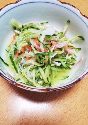 切って卸して和えるだけの酢の物-レシピのメイン写真