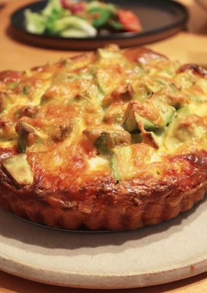 冷凍パイシートで☆アボ海老ポテトキッシュ-レシピのメイン写真