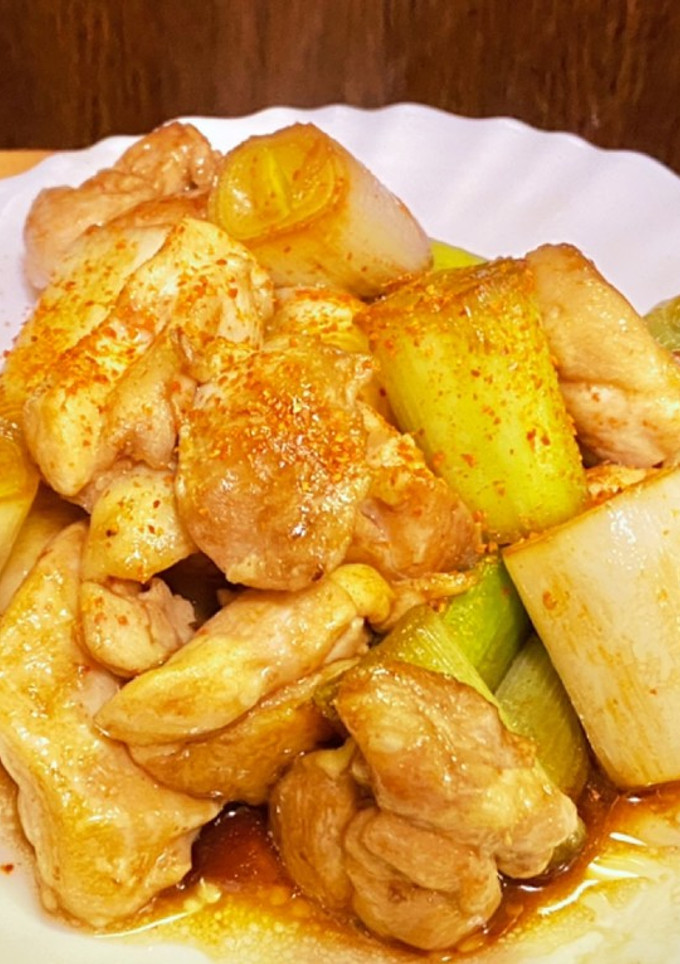 鶏もも肉と長ネギの醤油炒め-レシピのメイン写真