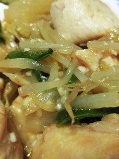 鶏胸肉とモヤシの中華炒め-レシピのメイン写真