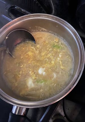 白菜とたまごのスープ(3人分)-レシピのメイン写真