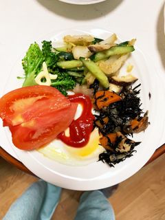 隙間埋めレンジ中華白菜きゅうり椎茸サラダ-レシピのメイン写真