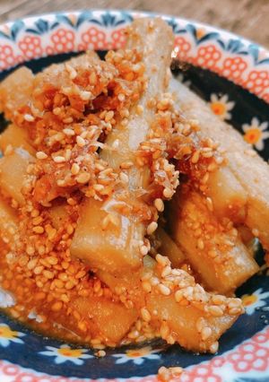 たたきごぼう(酢ごぼう)カンタン酢で簡単-レシピのメイン写真