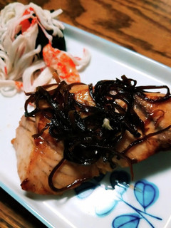 ぶりの塩昆布ソテー-レシピのメイン写真