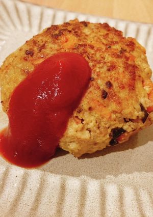 脂肪肝予防 ヘルシーな豆腐入りハンバーグ-レシピのメイン写真