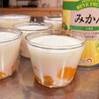 みかん入り牛乳寒天
