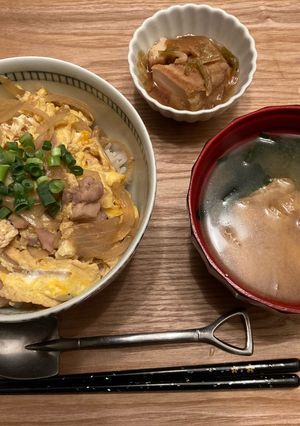献立　親子丼-レシピのメイン写真