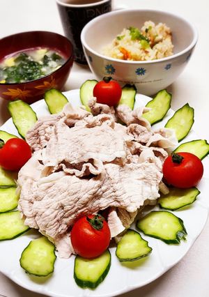 しゃぶしゃぶ&茹で汁スープ-レシピのメイン写真
