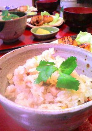 ブラウンえのきの鶏炊き込みごはん♪-レシピのメイン写真