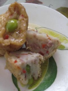 油揚げのすり身入り袋煮♪-レシピのメイン写真