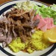 カフェランチ♪豚モモのBBQライス