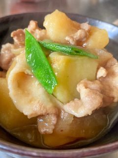 フライパン1つで★新じゃがで作る肉じゃが-レシピのメイン写真