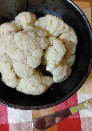 食べず嫌いに♪6分で丸ごとカリフラワー-レシピのメイン写真