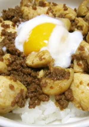 甘辛トリプル鶏丼-レシピのメイン写真