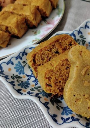プーと牛乳パックで♪人参ホットケーキ焼き-レシピのメイン写真