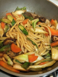なんちゃって焼きうどん-レシピのメイン写真