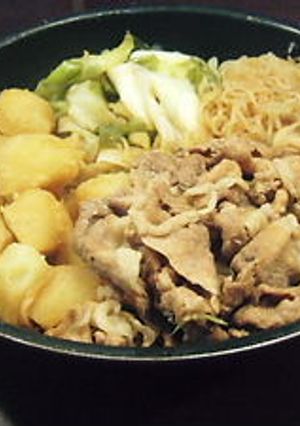 手軽に♪すき焼き風肉じゃが-レシピのメイン写真