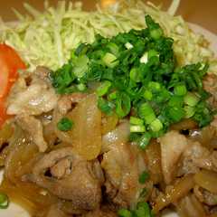 รูปของ 玉ねぎたっぷり生姜焼き