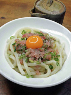まぐろのたたきうどん-レシピのメイン写真