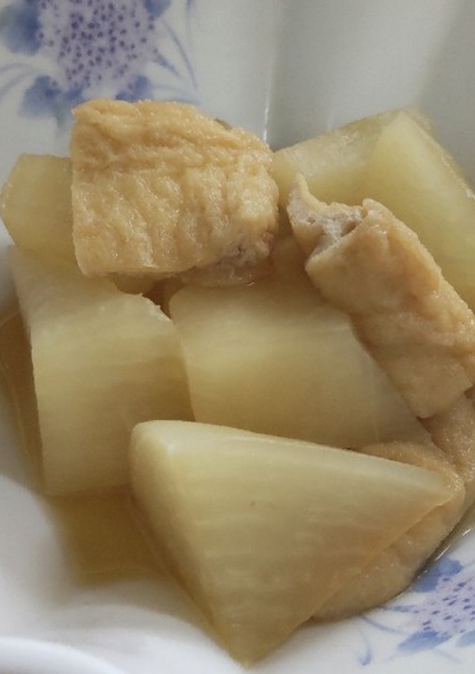 大根と油揚げの煮物-レシピのメイン写真