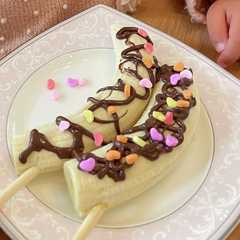 おうちで手軽にチョコバナナ-レシピのメイン写真