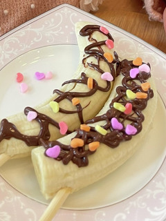 おうちで手軽にチョコバナナ-レシピのメイン写真