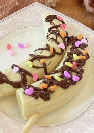 おうちで手軽にチョコバナナ-レシピのメイン写真