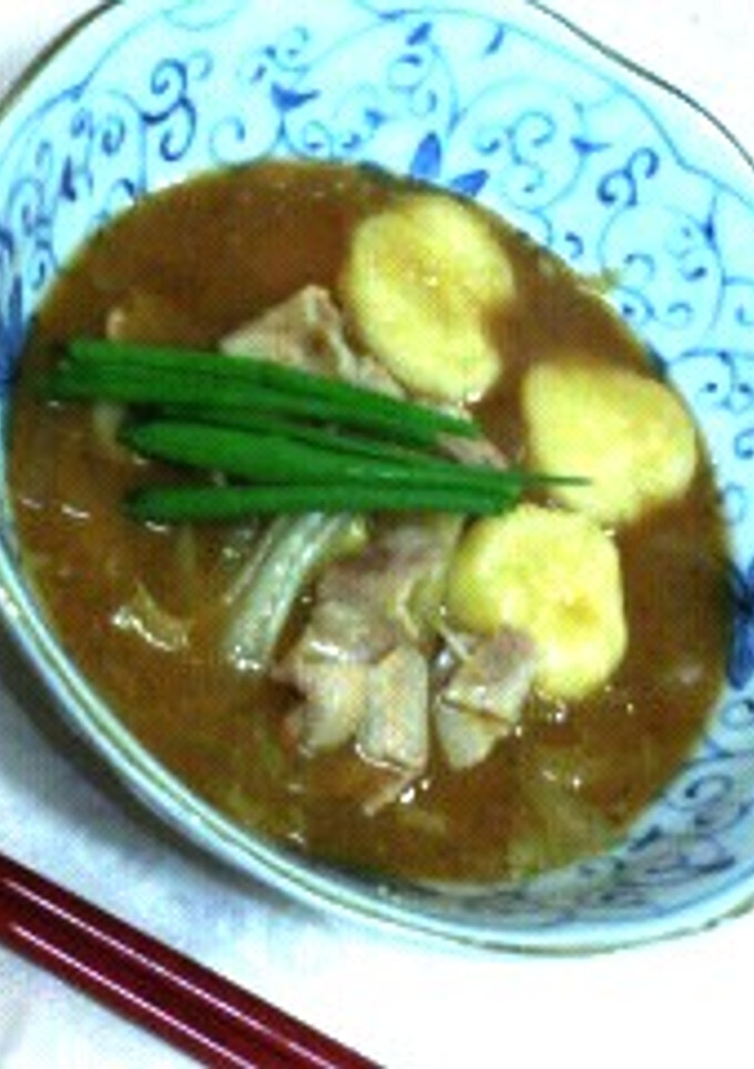 節約レシピ♪すいとんの味噌仕立て-レシピのメイン写真