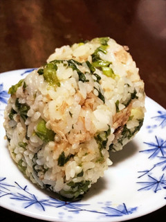 からし菜のおにぎり-レシピのメイン写真