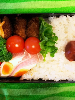 中学生男子 部活前のお弁当3/20-レシピのメイン写真