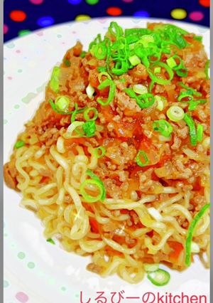 サッポロ一番でイタリアントマトラーメン-レシピのメイン写真